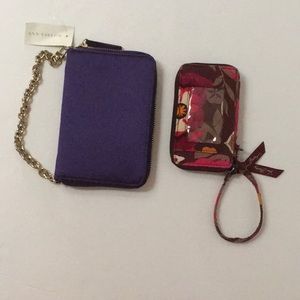 Lot of two wallet purses Anne Taylor Vera Bradley